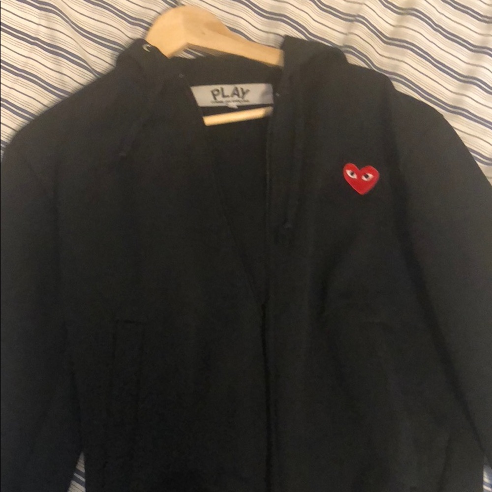 CDG PLAY zip hoodie